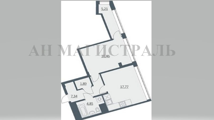 Немировича-Данченко, 150/3, 2-к квартира