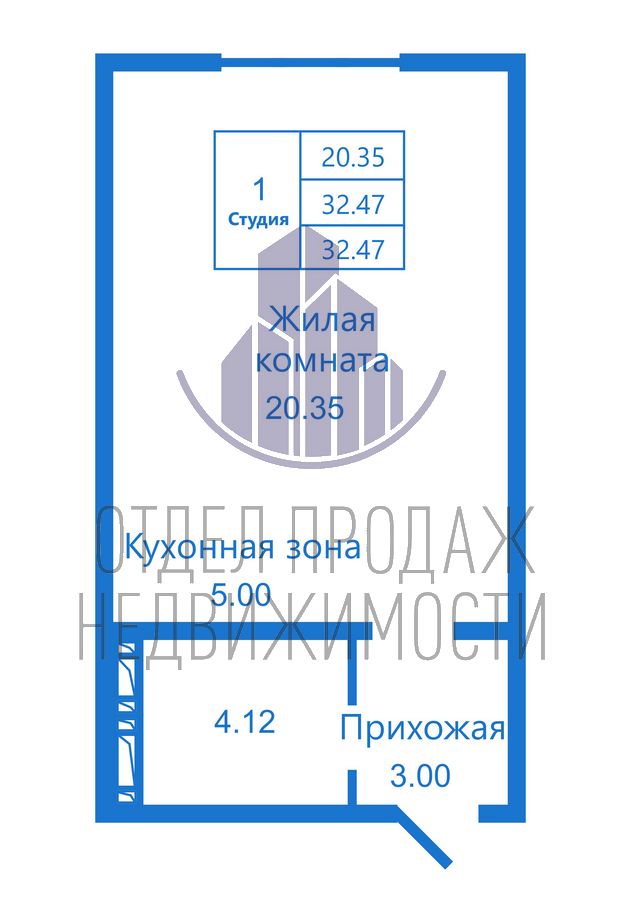 Бронная, 39/1, 1-к квартира