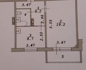 Петухова, 95, 1-к квартира
