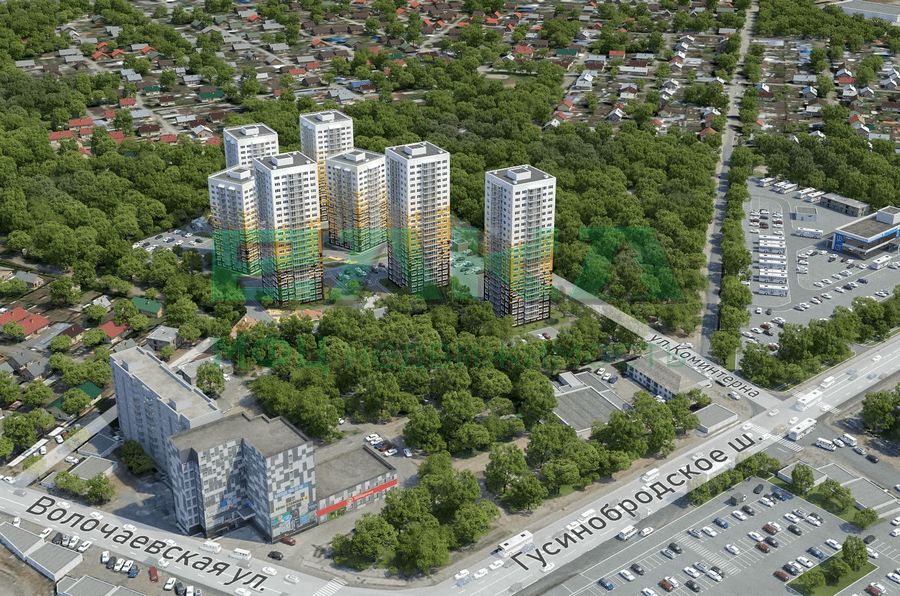 Коминтерна, 6 стр, 3-к квартира